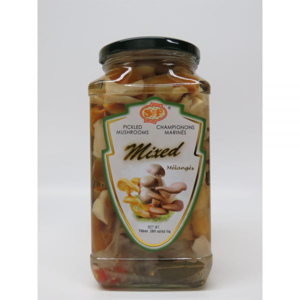 S&F Pickled Mushrooms Mixed 796ml