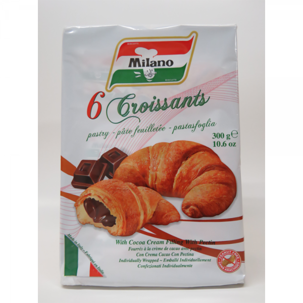 Milano 6 Croissants Cocoa Cream 300g