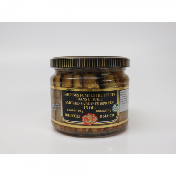 S&F Smoked Sardines (Sprats) in Oil 270g