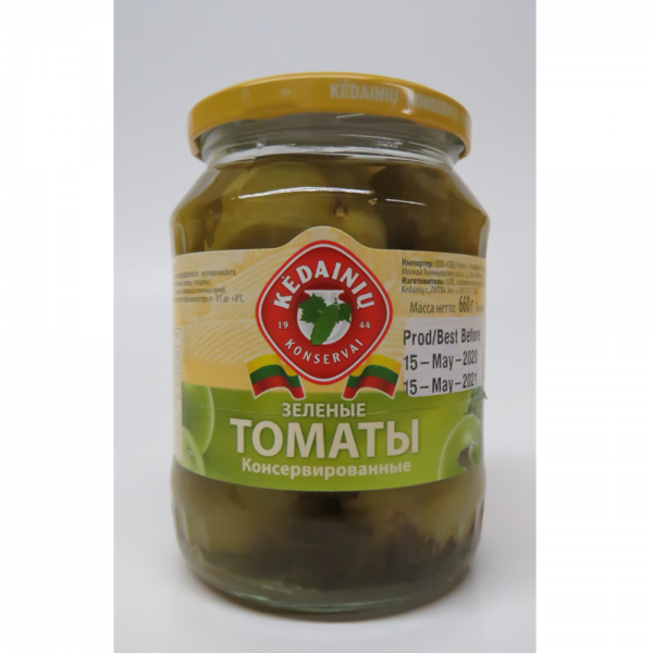 Kedainiu Pickled Green Tomatoes 660g