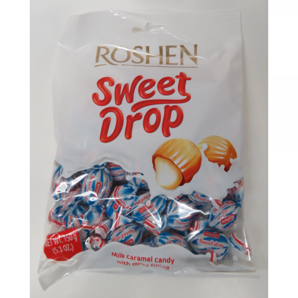 Roshen Sweet Drop Milk Caramel Candy 150g